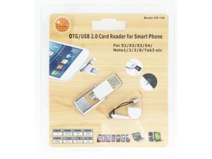 HQmade 2-in-1 OTG/USB 2.0 Micro SD / TF Card Reader - For Samsung Galaxy S/S2/S3/S4/ Note 1/2/3/8 Tab 3 / Android Smart Phone / PC / Mac HQmade 2-in-1 OTG/USB 2.0 Micro SD / TF Card Reader - For Samsung Galaxy S/S2/S3/S4/ Note 1/2/3/8 Tab 3 / Android Smart Phone / PC / Mac