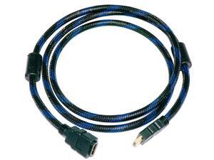 HQmade HDMI Cable Male To Female Nylon Braided Extension Lead 1.5M( 5' ) HQmade HDMI Cable Male To Female Nylon Braided Extension Lead 1.5M( 5' )