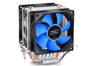 Deep Cool Frozen-Ice Mini CPU Cooler 80mm Dual Cooling Fan with Heatpipes Heatsink - Intel Socket LGA1150/LGA775, AMD FM2/FM1/AM3+/AM3/AM2+/AM2 Deep Cool Frozen-Ice Mini CPU Cooler 80mm Dual Cooling Fan with Heatpipes Heatsink - Intel Socket LGA1150/LGA775, AMD FM2/FM1/AM3+/AM3/AM2+/AM2