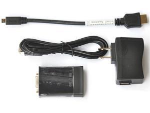 Dell HDMI to VGA, Micro HDMI to VGA Adapter 74-10144-01 Dell HDMI to VGA, Micro HDMI to VGA Adapter 74-10144-01