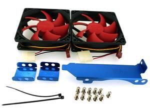 PCCooler V9 Dual 90mm Cooling Fans with Low Profile Slot - For VGA Video Card Cooler Addition PCCooler V9 Dual 90mm Cooling Fans with Low Profile Slot - For VGA Video Card Cooler Addition