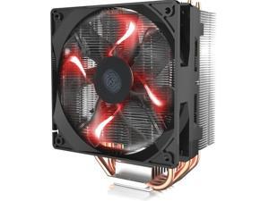 Cooler Master Blizzard T400i - CPU Cooler with 120mm "Fire Red" LED PWM Fan & 4 Direct Contact Heatpipes - Intel Socket LGA 2011/2011-3/1156/1155/1151/1150/1366/775 Cooler Master Blizzard T400i - CPU Cooler with 120mm "Fire Red" LED PWM Fan & 4 Direct Contact Heatpipes - Intel Socket LGA 2011/2011-3/1156/1155/1151/1150/1366/775