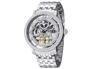 Stuhrling Men's 47mm Silver Steel Bracelet & Case Watch 411.33112 Stuhrling Men's 47mm Silver Steel Bracelet & Case Watch 411.33112