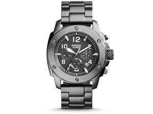 Fossil Men's 45mm Chronograph Silver Steel Bracelet & Case Quartz Watch FS5017 Fossil Men's 45mm Chronograph Silver Steel Bracelet & Case Quartz Watch FS5017