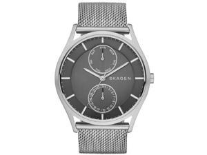 Skagen Men's 40mm Chronograph Silver Steel Bracelet & Case Quartz Watch SKW6172 Skagen Men's 40mm Chronograph Silver Steel Bracelet & Case Quartz Watch SKW6172
