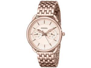 Fossil Women's 35mm Rose Gold Steel Bracelet & Case Mineral Glass Watch es3713 Fossil Women's 35mm Rose Gold Steel Bracelet & Case Mineral Glass Watch es3713