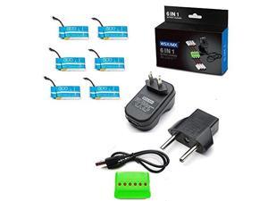 6PCS 3.7V 750MAH 25C lipo Battery Charger Spare Parts For Syma X5 X5C SC H5C H9D RC Quadcopter 6PCS 3.7V 750MAH 25C lipo Battery Charger Spare Parts For Syma X5 X5C SC H5C H9D RC Quadcopter