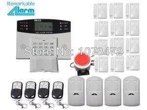 hot selling,LCD display Wireless Home security GSM Alarm systems with 12 door/window sensor, 4 PIR motion detector,fire alarm hot selling,LCD display Wireless Home security GSM Alarm systems with 12 door/window sensor, 4 PIR motion detector,fire alarm