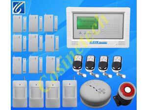 smart home alarm system Wireless Wired Defense Zone GSM Alarm System LCD Touch Keypad Home Security alarm panel smart home alarm system Wireless Wired Defense Zone GSM Alarm System LCD Touch Keypad Home Security alarm panel