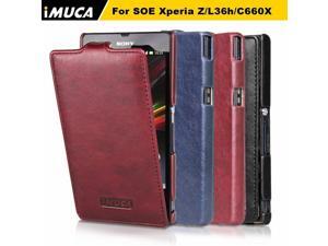 IMUCA Leather Case for Sony Xperia Z C6602 C6603 L36h Cover Pouch luxury verticl Flip phone cases for sony xperia z C6603 cover IMUCA Leather Case for Sony Xperia Z C6602 C6603 L36h Cover Pouch luxury verticl Flip phone cases for sony xperia z C6603 cover
