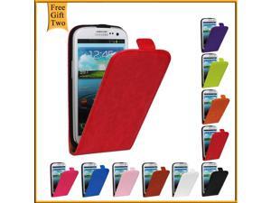 Cover For Samsung Galaxy S3 SIII Luxury Genuine Leather Flip Case For Samsung Galaxy S3 i9300 9300 Vertical PU Shell Phone Bags Cover For Samsung Galaxy S3 SIII Luxury Genuine Leather Flip Case For Samsung Galaxy S3 i9300 9300 Vertical PU Shell Phone Bags