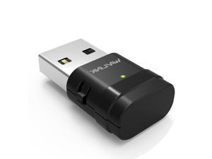 Wavlink AC600 Wireless Adapter Dual Band 2.4GHz 150Mbps + 5Ghz 433Mbps USB 2.0 Network LAN Card Wi-fi Dongle Support Windows XP/7/8/8.1 for Laptop - Black Wavlink AC600 Wireless Adapter Dual Band 2.4GHz 150Mbps + 5Ghz 433Mbps USB 2.0 Network LAN Card Wi-fi Dongle Support Windows XP/7/8/8.1 for Laptop - Black