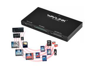 Wavlink USB 3.0 Card Reader Adapter All-in-1 USB 3.0 Universal Memory Card Reader Adapter Support micro SD, SD/MMC, MS/MS Pro DUO/CFI/CFII Multi Memory Card Reader CF Adapter Wavlink USB 3.0 Card Reader Adapter All-in-1 USB 3.0 Universal Memory Card Reader Adapter Support micro SD, SD/MMC, MS/MS Pro DUO/CFI/CFII Multi Memory Card Reader CF Adapter