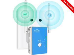 Wavlink Smart Dual Band Wireless Long Range Extender 2.4GHz/5GHz 300Mbps Wi-Fi Signal Booster IEEE802.11n RJ45 Ethernet LAN Port Support Repeater / Access Point / Router Modes - US Plug Wavlink Smart Dual Band Wireless Long Range Extender 2.4GHz/5GHz 300Mbps Wi-Fi Signal Booster IEEE802.11n RJ45 Ethernet LAN Port Support Repeater / Access Point / Router Modes - US Plug