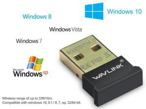 Wavlink Bluetooth 4.0 Adapter, Wireless Bluetooth CSR 4.0 Dongle Adapter Compatible with Windows 10,8.1/8,7,Vista, XP, 32/64 Bit and Classic Bluetooth, Stereo Headset Compatible Wavlink Bluetooth 4.0 Adapter, Wireless Bluetooth CSR 4.0 Dongle Adapter Compatible with Windows 10,8.1/8,7,Vista, XP, 32/64 Bit and Classic Bluetooth, Stereo Headset Compatible