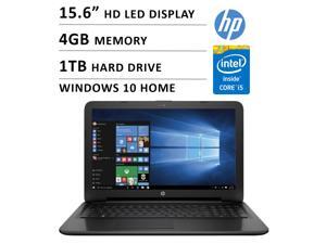2016 Newest HP Premium High Performance 15.6-inch HD Laptop ( Intel Core i5-5200U Dual-Core 2.2 GHz, 4GB DDR3L, 1TB HDD, DVD RW, Webcam, WiFi, HDMI, Windows 10 ) - Black 2016 Newest HP Premium High Performance 15.6-inch HD Laptop ( Intel Core i5-5200U Dual-Core 2.2 GHz, 4GB DDR3L, 1TB HDD, DVD RW, Webcam, WiFi, HDMI, Windows 10 ) - Black