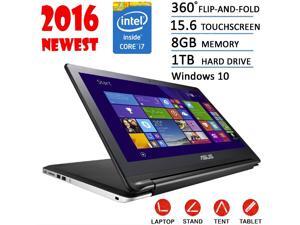 2016 Newest Asus Flip 2-in-1 15.6-inch High Performance Touchscreen convertible Laptop or Tablet, Intel Core i7-5500U(4M Cache, up to 3GHz), 8GB DDR3, 1TB HDD, DVD RW, Bluetooth, HDMI, Windows 10 2016 Newest Asus Flip 2-in-1 15.6-inch High Performance Touchscreen convertible Laptop or Tablet, Intel Core i7-5500U(4M Cache, up to 3GHz), 8GB DDR3, 1TB HDD, DVD RW, Bluetooth, HDMI, Windows 10
