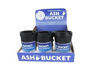 Bulk Buys Waste Disposal Extinguishing Black Ashtray Display 12 Pack Bulk Buys Waste Disposal Extinguishing Black Ashtray Display 12 Pack