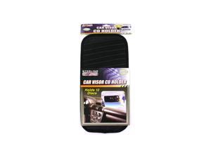 Bulk Buys Car Visor Compact Black Disc Holder Pack of 24 Bulk Buys Car Visor Compact Black Disc Holder Pack of 24