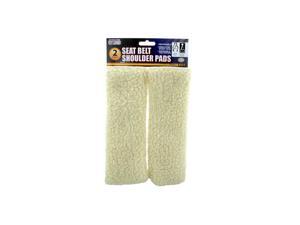 Bulk Buys Safety Seat Belt Shoulder Pads Set - Pack of 4 Bulk Buys Safety Seat Belt Shoulder Pads Set - Pack of 4