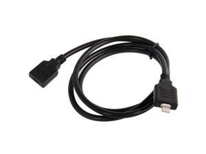 Lightning 8 Pin Male to 8 Pin Female 22 Core Extension Cable for iPhone 5, iPod touch 5, Cable Length: 1m (Black/White) Lightning 8 Pin Male to 8 Pin Female 22 Core Extension Cable for iPhone 5, iPod touch 5, Cable Length: 1m (Black/White)
