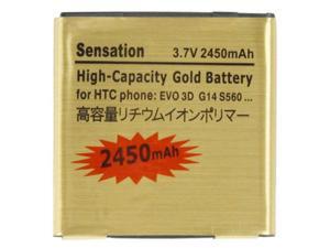 2450mAh Gold Battery for HTC EVO 3D / sensation xl / G14 / X515m / G17 Sensation XE Z715e / G18 2450mAh Gold Battery for HTC EVO 3D / sensation xl / G14 / X515m / G17 Sensation XE Z715e / G18