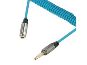 3.5mm Male to Female Jack Coiled Earphone Cable (Length: 15cm - 150cm) 3.5mm Male to Female Jack Coiled Earphone Cable (Length: 15cm - 150cm)