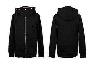 Men Fashion Zipper Long Sleeve Cotton Slim Hooded Sweatshirt Men Fashion Zipper Long Sleeve Cotton Slim Hooded Sweatshirt