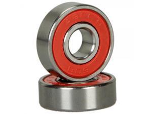 8pcs Abec 9 Durable Titanium & Stainless Steel Sporting Goods Skateboard Bearings Red 8pcs Abec 9 Durable Titanium & Stainless Steel Sporting Goods Skateboard Bearings Red