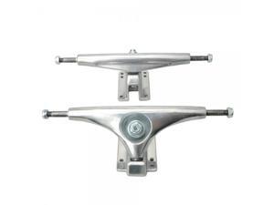 2pcs YL O-shaped High Strength Durable Metal Skateboard Trucks Polishing Silver 2pcs YL O-shaped High Strength Durable Metal Skateboard Trucks Polishing Silver