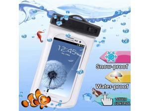 WP-160C White Waterproof Bag with Armband & 3.5mm Waterproof Headphone Jack for Samsung Galaxy SIII / i9300 / Galaxy SII / i9100, Water-proof Depth: 10M (IPX8) (White) WP-160C White Waterproof Bag with Armband & 3.5mm Waterproof Headphone Jack for Samsung Galaxy SIII / i9300 / Galaxy SII / i9100, Water-proof Depth: 10M (IPX8) (White)
