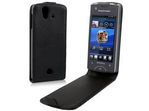 Leather Case for Sony Ericsson Xperia ray ST18i (Black) Leather Case for Sony Ericsson Xperia ray ST18i (Black)