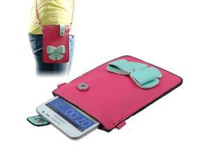 Leather Case / Carry Bag / Shoulder Bag / Handbag for Samsung Galaxy Note II / N7100, Galaxy Note / i9220 / N7000 (Magenta) Leather Case / Carry Bag / Shoulder Bag / Handbag for Samsung Galaxy Note II / N7100, Galaxy Note / i9220 / N7000 (Magenta)