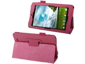 Lichi Texture Leather Case with Holder for ASUS MeMo Pad ME172V (Magenta) Lichi Texture Leather Case with Holder for ASUS MeMo Pad ME172V (Magenta)