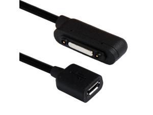 Micro USB to Magnetic Data & Charging Adapter Cable for Sony Xperia Z1 / L39h, Xperia Z Ultra / XL39h, Length: 20cm (Black) Micro USB to Magnetic Data & Charging Adapter Cable for Sony Xperia Z1 / L39h, Xperia Z Ultra / XL39h, Length: 20cm (Black)