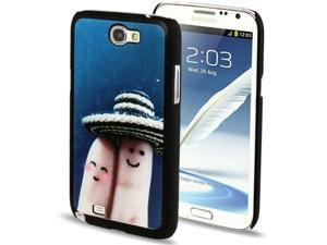 QYG Q-case High Quality Lover Series Fingers Pattern Plastic Protective Case for Samsung Galaxy Note 2 / N7100 QYG Q-case High Quality Lover Series Fingers Pattern Plastic Protective Case for Samsung Galaxy Note 2 / N7100