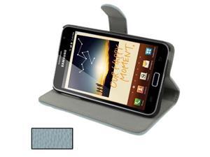 Genuine Folding Leather Case for Samsung Galaxy Note / i9220 / N7000, Note LTE / N7005 (Bluish Grey) Genuine Folding Leather Case for Samsung Galaxy Note / i9220 / N7000, Note LTE / N7005 (Bluish Grey)