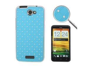 Luxury Bling Diamond Plating Skinning Plastic Case for HTC One X / S720e (Blue) Luxury Bling Diamond Plating Skinning Plastic Case for HTC One X / S720e (Blue)