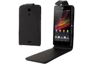 Vertical Flip Soft Leather Case for Sony Xperia ZR / M36H / C5502 (Black) Vertical Flip Soft Leather Case for Sony Xperia ZR / M36H / C5502 (Black)