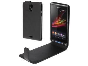 Vertical Flip Leather Case for for Sony Xperia ZR / M36h (Black) Vertical Flip Leather Case for for Sony Xperia ZR / M36h (Black)