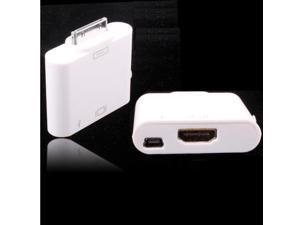 HDMI Conversion Adapter Transforms Signal to HD-TV/ HD-Projector for New iPad (iPad 3) / iPad 2 / iPad, with USB cable HDMI Conversion Adapter Transforms Signal to HD-TV/ HD-Projector for New iPad (iPad 3) / iPad 2 / iPad, with USB cable