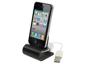 Retractable USB Cable Aluminum Alloy Dock Charger for iPhone 4 & 4S / 3GS / 3G (Black) Retractable USB Cable Aluminum Alloy Dock Charger for iPhone 4 & 4S / 3GS / 3G (Black)