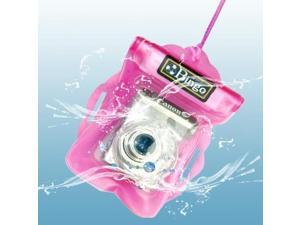 Bingo Waterproof Bag for Digital Camera, Size: 125 x 115 mm, Lens Dia. / Length: 55 / 26 mm (Pink) Bingo Waterproof Bag for Digital Camera, Size: 125 x 115 mm, Lens Dia. / Length: 55 / 26 mm (Pink)