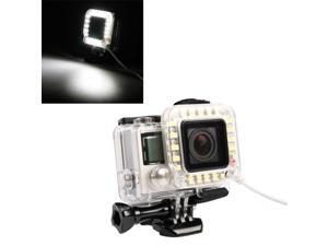 USB Lens Ring LED Flash Light Shooting Night for GoPro Hero 4 / 3+ USB Lens Ring LED Flash Light Shooting Night for GoPro Hero 4 / 3+