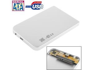 2.5 inch SATA HDD External Case, Size: 126mm x 75mm x 13mm (Silver) 2.5 inch SATA HDD External Case, Size: 126mm x 75mm x 13mm (Silver)