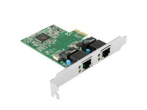 PCI-Express Dual Gigabit Ethernet Controller Card Adapter 2 Port RJ45 10/100/1000 BASE-T (IO-PCE8111-2GLAN) PCI-Express Dual Gigabit Ethernet Controller Card Adapter 2 Port RJ45 10/100/1000 BASE-T (IO-PCE8111-2GLAN)
