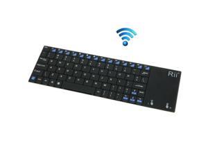 Rii mini RT-MWK12 QWERTY Touchpad Ultra Slim Multifunction Wireless 2.4GHz Keyboard for Sony PS3 / HTPC / Android TV Box Rii mini RT-MWK12 QWERTY Touchpad Ultra Slim Multifunction Wireless 2.4GHz Keyboard for Sony PS3 / HTPC / Android TV Box