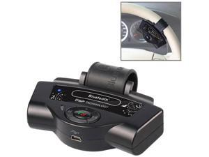BT-8109B Steering Wheel Car Bluetooth Hands-free Kit with Car Charger, Support Music Play & Hands-free Answer Phone & FM Function (Black) BT-8109B Steering Wheel Car Bluetooth Hands-free Kit with Car Charger, Support Music Play & Hands-free Answer Phone & FM Function (Black)