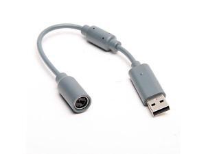 2x Wired Controller USB Breakaway Cable Cord For XBOX 360 2x Wired Controller USB Breakaway Cable Cord For XBOX 360