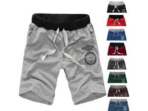 Mens Fashion Sport Casual Loose Shorts Running Bermudas Black L Mens Fashion Sport Casual Loose Shorts Running Bermudas Black L